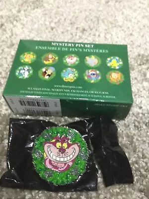 £9 • Buy Disney Store Christmas Wreath Mystery Pin Cheshire Cat