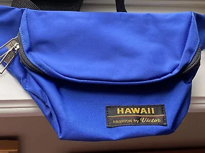 Blue Vintage Fashion By Victor Hawaii Bag Fanny Pack Fashion • $24.50