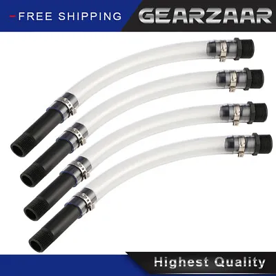 4x Deluxe Fuel Jug Hose Filler Racing Utility Gas Can Deluxe Kit VP Type • $15.89