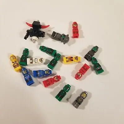LEGO Lot Of 16 Microfigures / Minifigs + Minotaur Build Minotaurus Board Game • $9.99
