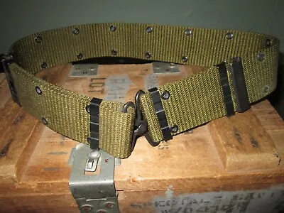 Vietnam War Late Post Original M67 Combat Pistol Belt For Pouches Cover • $15