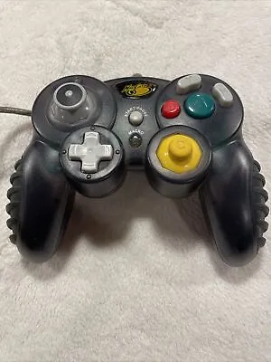 Nintendo Gamecube Mad Cats Wired Controller Black OEM Tested B • $19.99
