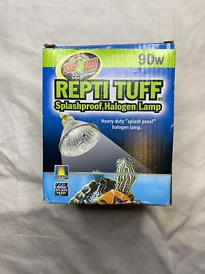 Zoo Med Repti Tuff 90 Watt Splash Proof Halogen Lamp • $25