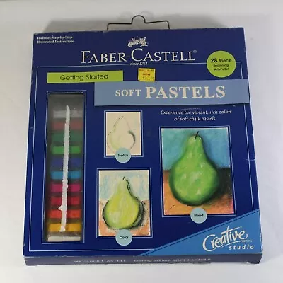 Faber Castell 12 Soft Pastels Getting Started 28 Piece Beginning Artists Set • $12.99