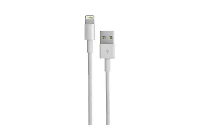 Original Apple 1 Metre Lightning To USB Cable MXLY2ZM/A A1480 - White • £7.99