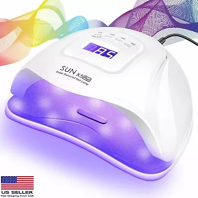 80-120W Nail Dryer LED Lamp UV Light Polish Gel Curing Machine Electric Manicure • $12.09