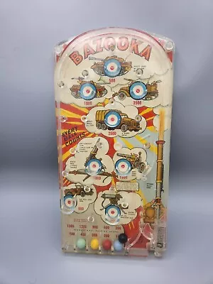 Marx Bazooka Military Pinball Type Game. 1950's Works.. • $30