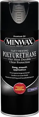 Minwax Fast Drying Polyurethane Spray Protective Wood Finish Clear Gloss • $16