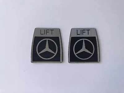 Pair Of Seat Belt Tags For Mercedes Kangol Seatbelts Buckles • $28