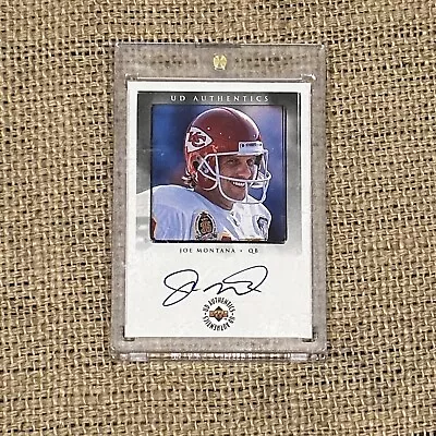 1999 Upper Deck Authentics Joe Montana Autograph • $105