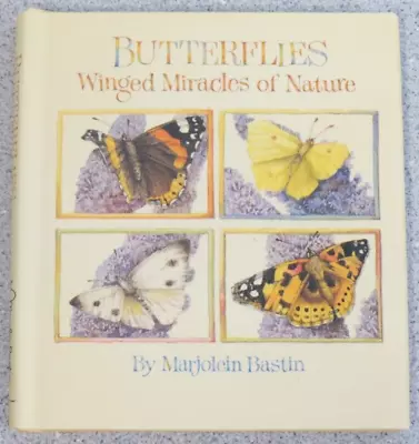 Butterflies Winged Miracles Of Nature By Marjolein Bastin - 1998 Hallmark - RARE • $26.54