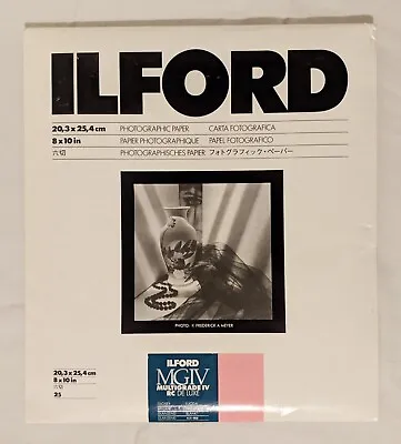 Ilford MGIV Multigrade IV RC Deluxe [MGD.1M] Photographic/Darkroom Paper 8x10in • £40
