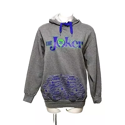 The Joker Fleece Pullover Sweatshirt With Hoodie Unisex Medium • $39.99