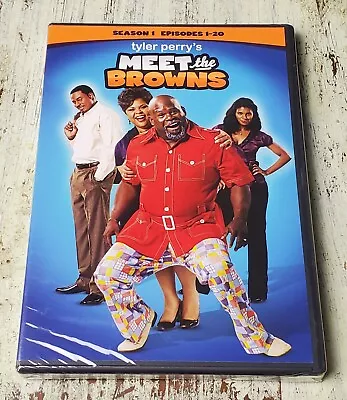 NEW Tyler Perrys Meet The Browns: Season 1 (2011) DVD 3-Disc Set Authentic US • $41.95