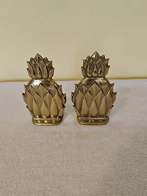 Pair Of Virginia Metalcrafters Brass Newport Bookends • $15.95