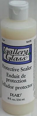 PLAID Gallery Glass Protective Sealer 8oz (236ml) For Window Color Projects • £6.99