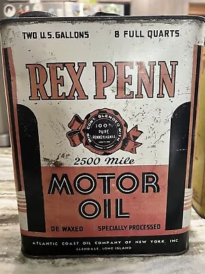 Rex Penn 2 Gallon Oil Can • $24.50