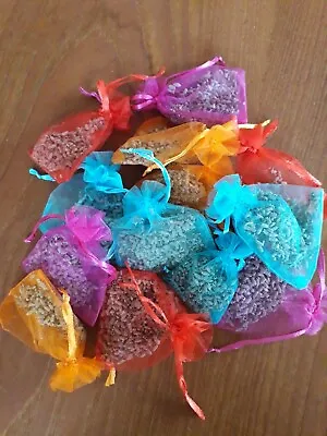 14 Dried Lavender Bags Favours Calming Scent Sleep Aid Moth Repellent • £2.25