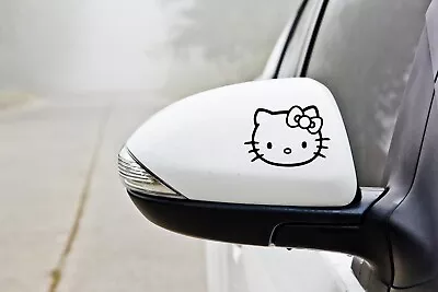 Hello Kitty Decal Sticker Cute Cat Car Laptop Mobile Decal Sticker 3 Cm~120 Cm • $7.99