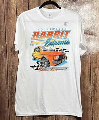 Volkswagen Rabbit Extreme Racing Equipment Short Sleeve T-Shirt Men's Size L • $28