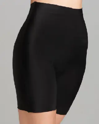 Yummie Tummie Black Marylou Stretch High-Waisted Shaping Shorts Size Large New • £19.99