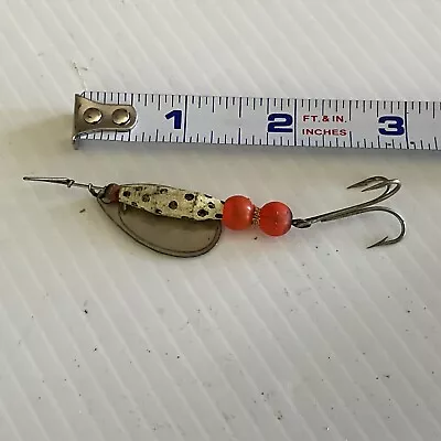 Vintage Inline Muskie Pike Trout Bass Spinner Trebble Hook • $3.79