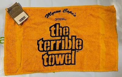 Myron Cope's Official - The Terrible Towel - Pittsburgh Steelers - Throwback • $14.36