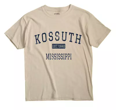 Kossuth Mississippi MS T-Shirt EST • $18.99