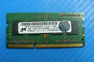 MacBook Pro 13  A1278 2010 MC374LL/A Micron So-dimm Ram Memory 2gb Pc3-8500s • $9.99