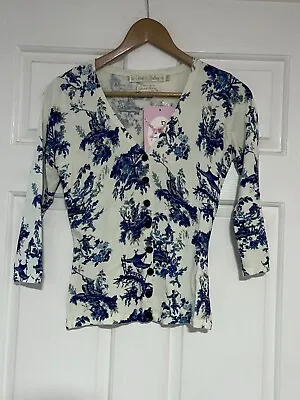 Wheels And Dollbaby Chinoiserie Cardigan BNWT • $110