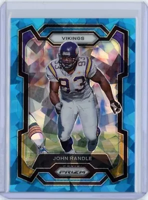 JOHN RANDLE 2023 Panini Prizm BLUE ICE #196 Vikings /99 HOF • $9.95
