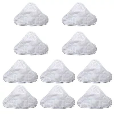 10 Pack Replacement Pads Compatible With H2O H20 Mop X5 Steam Steam Mop Pads • $25.49