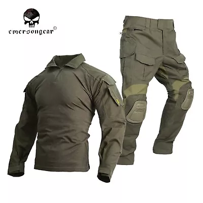 Emerson Gen3 Combat Uniform Mens Duty Camo Airsoft Military Uniform RG • $173.79