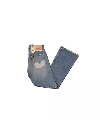 Levi's Men's 527 Low Boot Cut Jean Blue 29W X 30L 055270057 • $41.65