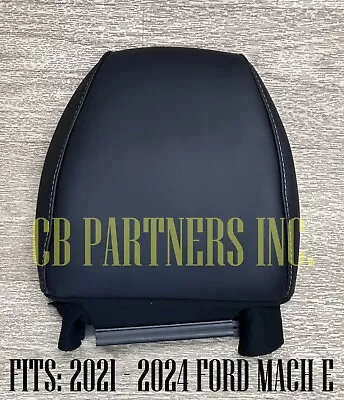 Oem New Take Off Ford Mustang Mach E Black Leather Headrest Cover Bulk Sale • $300