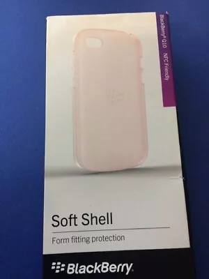 £5.99 • Buy Blackberry Q10 Soft Shell Mobile Phone Case Nfc Friendly Brand New