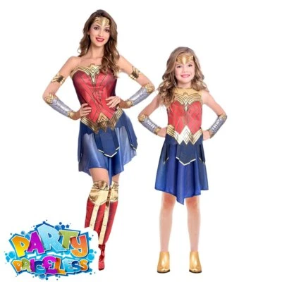£19.99 • Buy Adult Kids Wonder Woman Movie Costume Superhero World Book Day Week Fancy Dress