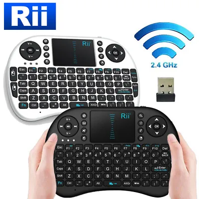 Upgraded- Genuine Rii I8 2.4Ghz Wireless Mini Keyboard Raspberry PI 2 3 Xbox 360 • $22.99
