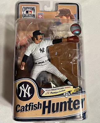 McFarlane  Jim  CATFISH  Hunter #29  YANKEES  Cooperstown Series 8 CHASE VARIANT • $44.95