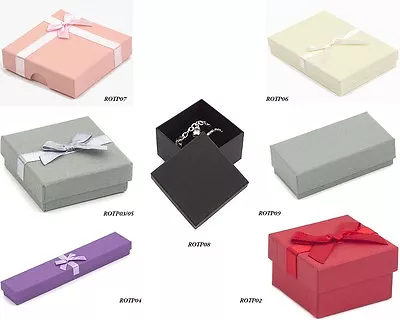 Luxury Jewellery Gift Boxes For Ring Earrings Bracelet Pendant Watch Necklace • £285.87