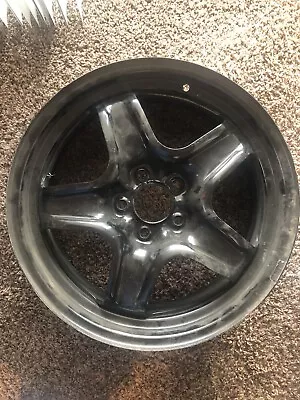 Vintage GM Set Of Four 17 Inch Steel Rims 5 Bolt Pattern By 115 Mm And  7  Wide! • $400