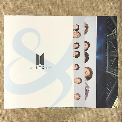 BTS GROUP [ 2021 The Fact BTS Photobook Special Offiicial A4 Poster Set ] New/+G • $20.69