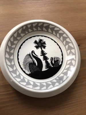 £13 • Buy Scottie Wilson For Royal Worcester Pin Dish 11cm