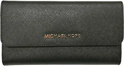 Michael Kors Women Lady PVC Or Leather Trifold Clutch Credit Card Holder Wallet • $51.50