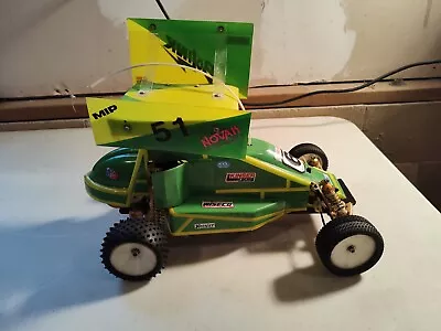 Vintage Team Associated Graphite Chassis RC10 With Bolink Sprint Car Body • $40