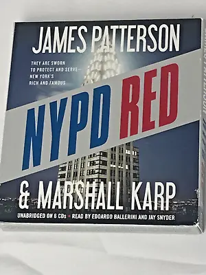 NYPD Red - Audio CD By Patterson James - VERY GOOD Audiobook • $10