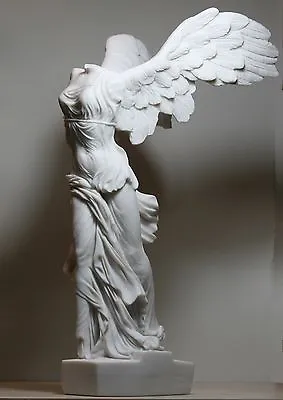 £99.90 • Buy Winged Nike Victory Of Samothrace Cast Marble Greek Statue Sculpture 14.17in