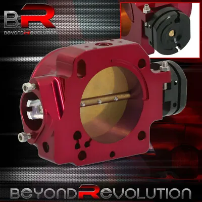 For B D F H Series Engine EF EG EK DC JDM 68mm Throttle Body Plate Adapter Red • $56.99