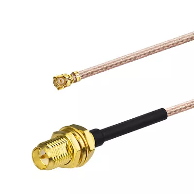 U.FL/ IPX To RP-SMA Female Antenna WiFi Pigtail Cable Ufl Ipex RG178  Mini PCI • $7.59