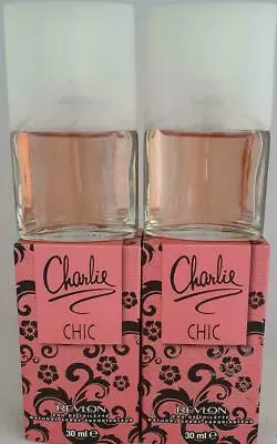 2 X Charlie Chic Eau De Toliette 30ml Imperfect Boxes • £12.95